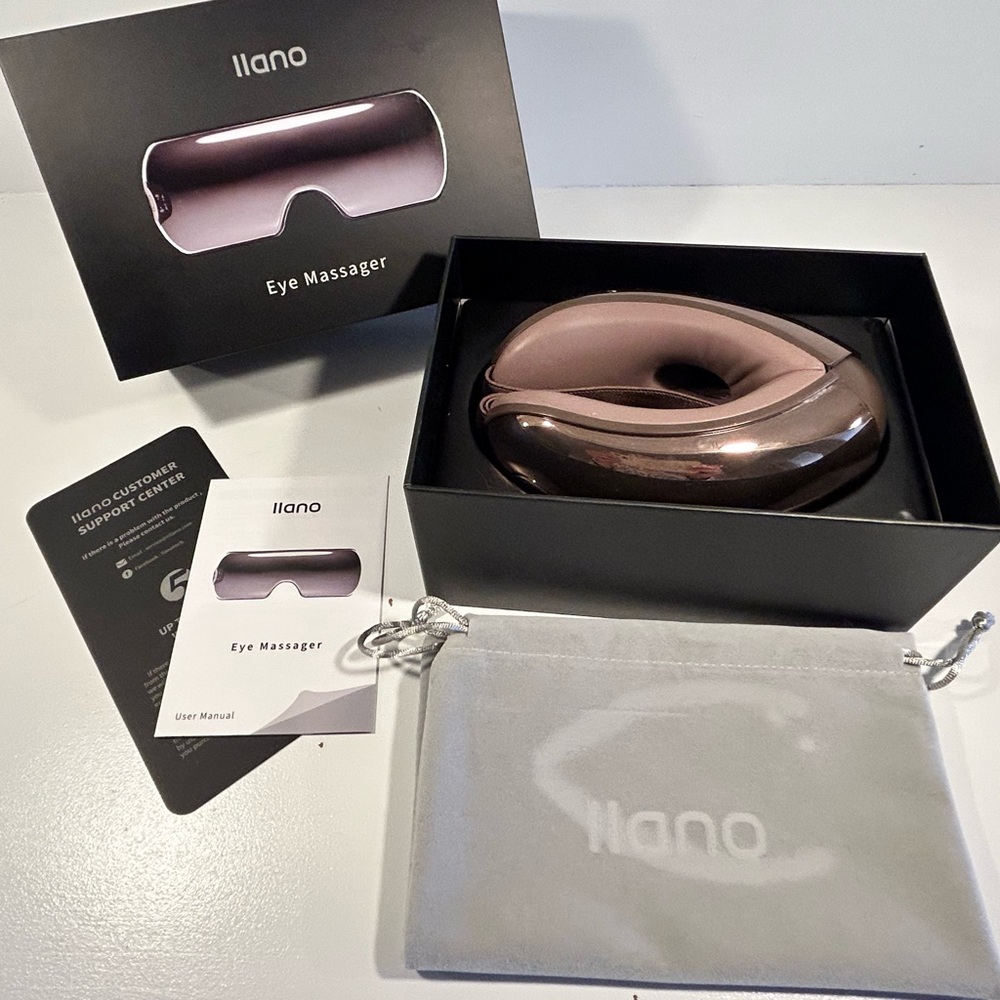 Ilano Eye Massager LL-EM001 Heated Bluetooth Music Foldable